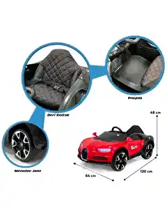 Bravo Gt 12 Volt Akülü Araba Kırmızı