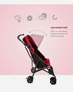 Rival Tokyo Baston Bebek Arabası Fuşya RV108