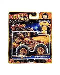 Hot Wheels Monster Trucks Bigfoot Trophy Şampiyonları Hw Tiger Shark JDW02