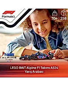 LEGO Speed Champions BWT Alpine F1 Team A524 Yarış Arabası 77248