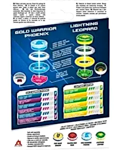 Infinity Nado Başlangıç Paketi Gold Warrior Phoenix ve Lightning Leopard