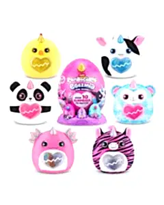 Rainbocorns Mini Eggzania Sürpriz Peluş Beyaz Boynuz