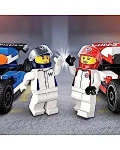 LEGO City F1 Williams Racing ve Haas F1 Yarış Arabaları 60464
