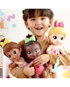 Baby Alive Bebeğimler Şampuan Eğlencesi Esmer F9120