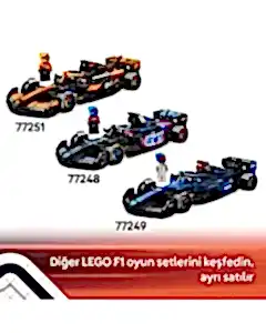 LEGO Speed Champions Mercedes-AMG PETRONAS F1 Team Yarış Arabası 77244