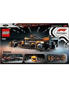 LEGO Speed Champions McLaren F1 Team MCL38 Yarış Arabası 77251