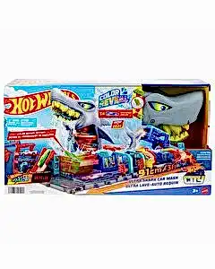 Hot Wheels Şehri Muhteşem Köpek Balığı Araba Yıkama Oyun Seti HTN82