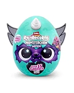 Rainbocorns Monstercorn Sürpriz Peluş Gri Boynuz