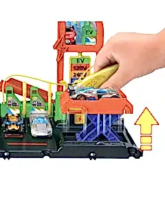 Hot Wheels Elektrikli Araç Şarj İstasyonu Oyun Seti HTN79