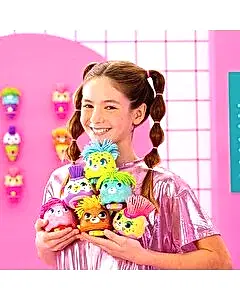 Funky Paws Uzayan Renkli Saçlar Fuşya