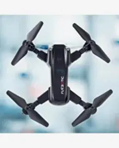 Foldable Drone Işıklı USB Şarjlı Kameralı Uzaktan Kumandalı Drone