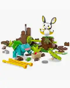 MEGA Pokemon Emolga ve Bulbasaur'un Ormanı HTH69