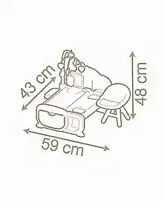 Smoby Baby Nurse 3'ü 1 Arada Bebek Oyun Seti