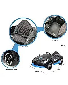 Style Gt 12 Volt Akülü Araba Siyah