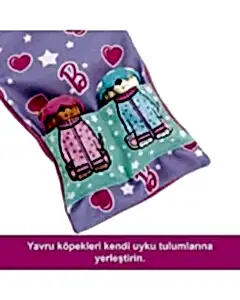 Barbie ve Köpekçikleri Pijama Partisi Oyun Seti HXN01