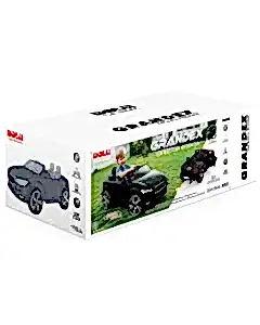 Dolu Grandex Uzaktan Kumandalı 12 Volt Siyah Akülü Araba