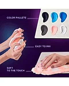 OKTO The Great Wave of Kanagawa 3D Duyusal Sanat Seti