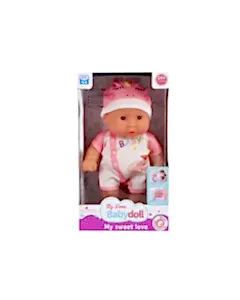 Babydoll My Sweet Love Bebek Beyaz Tulumlu
