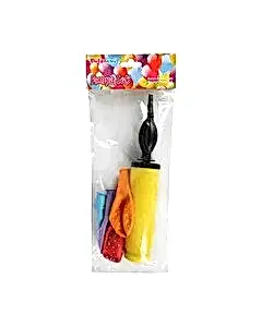 Parti Balon Pompa Seti Sarı