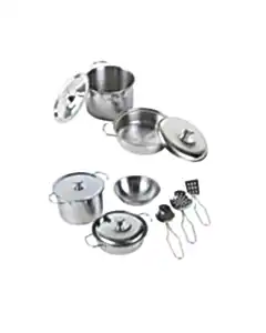 Metal Yemek Tencere Tava Seti 8 Parça