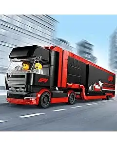 LEGO City RB20 ve AMR24 F1 Arabalı F1 Kamyonu 60445