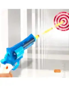 2'si 1 Arada Dart Atan Revolver Su Tabancası