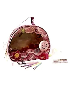 Hot Focus Sparkle Rainbow Taşınabilir Kozmetik Seti