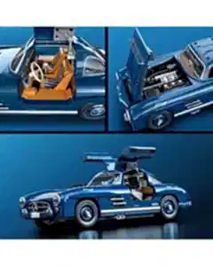 Hot Wheels Premium Serisi Mercedes Benz 300 SL Araba 1600 Parça HWW25