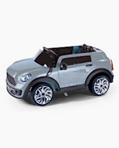 Dolu Oyuncak Ride On Kumandalı 12 Volt Akülü Araba Gri