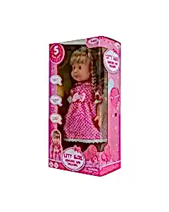 City Girl Şarkı Söyleyen ve Yürüyen Bebek 43 Cm