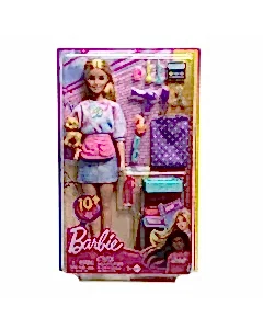 Barbie Malibu Stilist Bebek Oyun Seti HNK95