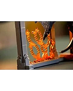 LEGO Icons Yüzüklerin Efendisi: Balrog Kitaplık Dekoru 10367