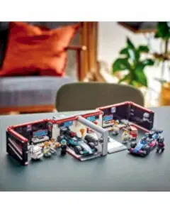 LEGO City F1 Garajı ve Mercedes-AMG ve Alpine Arabaları 60444