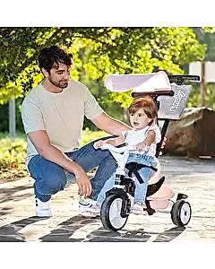 Smoby Baby Driver 3'ü 1 Arada Üç Tekerlekli Bisiklet