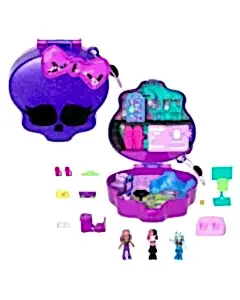 Polly Pocket Monster High Temalı Kompakt Oyun Seti HVV58