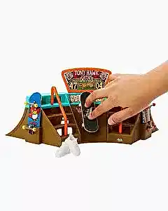Hot Wheels Skate Parmak Kaykay Macerasına Başlangıç Seti Stadium Skatepark