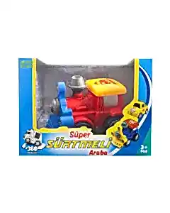 Süper Sürtmeli Tren - Kırmızı