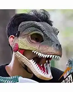 Velociraptor Dinozor Maskesi