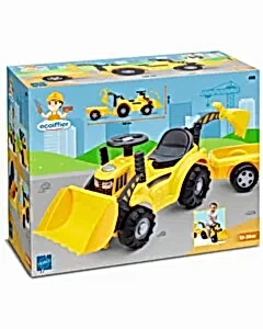 Ecoiffier Römorklu Sarı Traktör