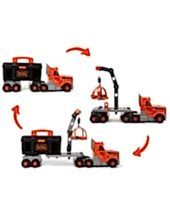 Smoby Black+Decker Alet Çantalı Vinçli Kamyon