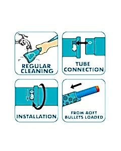 Üflemeli Atış Dart Seti