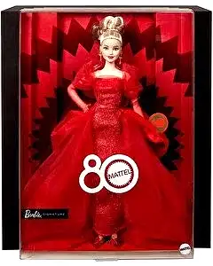 Mattel 80. Yıl Dönümü Sarışın Koleksiyon Bebek