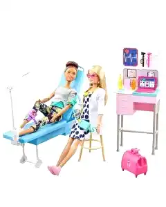 Barbie Bebek Doktor ve Oyun Seti GWV01