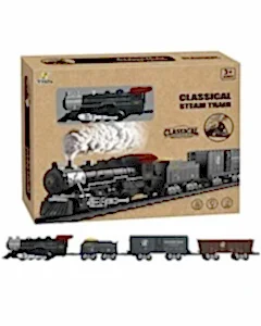Classic Steam Kumandalı Pilli Tren Seti 29 Parça