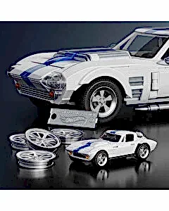 Hot Wheels Elite Serisi Corvette Grand Sport Araba 918 Parça JGR31