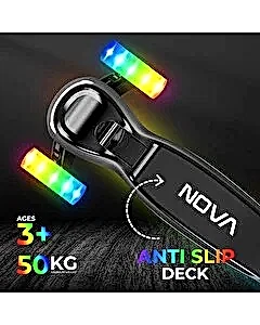 Nova Işıklı 3 Tekerlekli Scooter