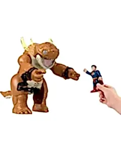 Imaginext Sesli ve Işıklı Superman Aksiyon Figürü Oyun Seti JDL07