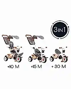 Smoby Baby Balade Plus Üç Tekerlekli Bisiklet