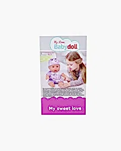 Babydoll My Sweet Love Bebek Mavi Tulumlu