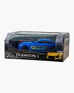 Full Fonksiyon Pilli 1:22 Ölçek Uzaktan Kumandalı Mavi Yarış Arabası